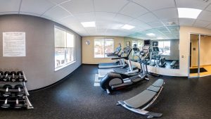Gym Area at Fairfield Inn & Suites - Woodland